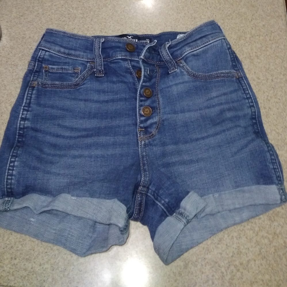 Highwaist Demin Hollister shorts